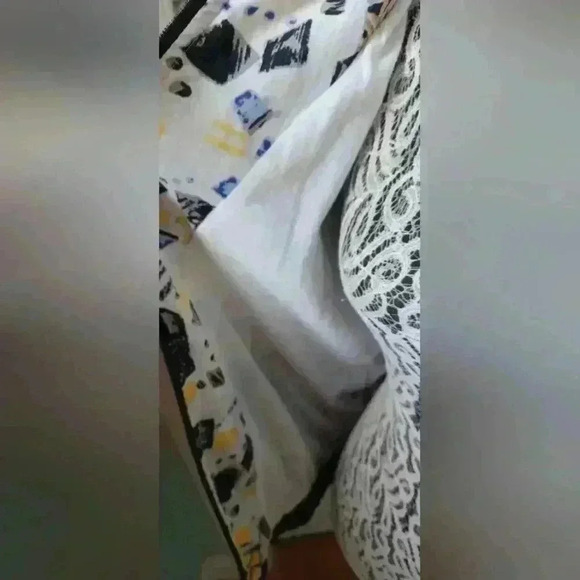 Reebok Vintage 90's Abstract  pattern Windbreaker Sports Jacket - Picture 11 of 16